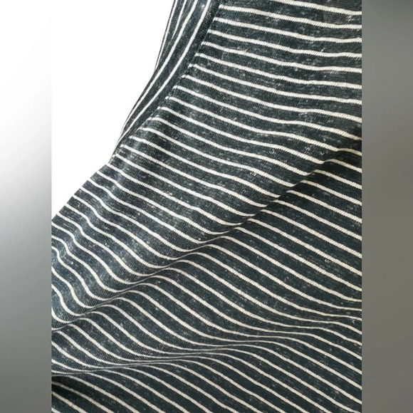 Sunday In Brooklyn • Striped Linen Blend Tank Top - Picture 7 of 8